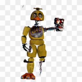 #freetoedit Ghast Chica - Full Body Old Chica, HD Png Download