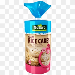 Rice Cakes Sesame - Natura Rice Cakes, HD Png Download
