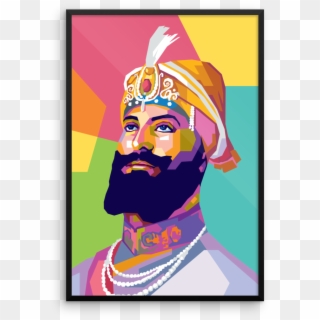 Guru Gobind Framed Print - Guru Gobind Singh Birthday 2018, HD Png Download