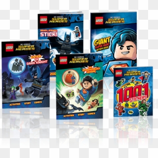 Lego Dc Comics Super Heroes Book, HD Png Download