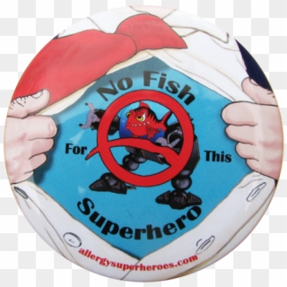 Pre-order Allergy Superheroes Button - Egg Hero Boy, HD Png Download