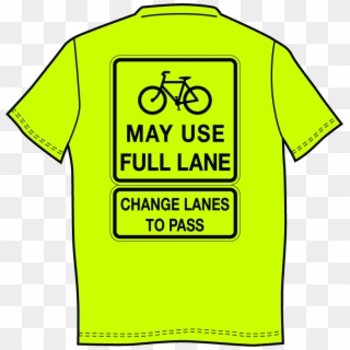 If - Bike May Use Full Lane Sign, HD Png Download