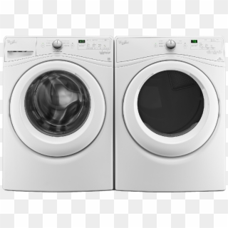 Whirlpool® Front Load Laundry Pair White Whlauwgd75hefw - Whirlpool Wgd75hefw, HD Png Download