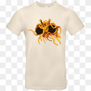 Flying Spaghetti Monster T-shirt B&c Exact , Png Download - Shirt, Transparent Png