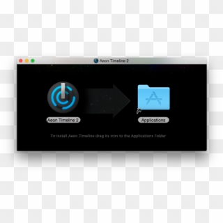 Drag The Aeon Timeline 2 Icon Into The Applications - Intellij Idea Mac, HD Png Download