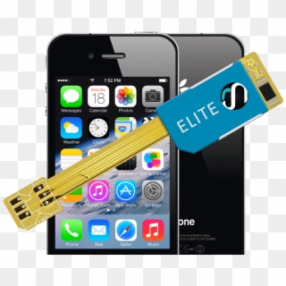 Magicsim Elite - Iphone 4/4s - Iphone 4s Black Png, Transparent Png