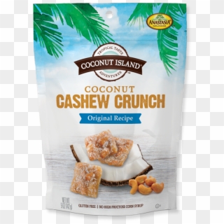 Coconut Cashew Crunch Original - Anastasia Coconut Cashew Crunch, HD Png Download