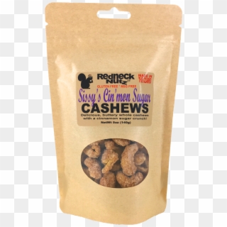 Sissy's Cin'mon Sugar Cashews 5oz Pouch - Breakfast Cereal, HD Png Download
