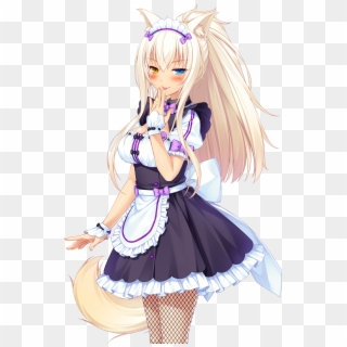 If Coconut Was The One Who Tasted Cashew's Custard - Nekopara Coconut Maid Outfit, HD Png Download