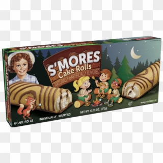 Little Debbie S Mores Cake Rolls, HD Png Download