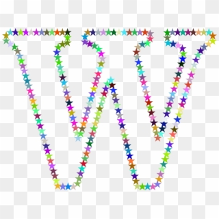 This Free Icons Png Design Of W Stars - Necklace, Transparent Png