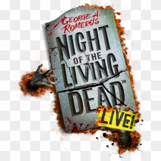 Night Of The Living Dead Live Logo, HD Png Download