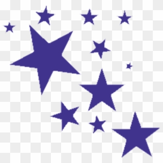 Red White And Blue Star Png, Transparent Png
