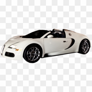 Share This Image - Bugatti Veyron In White Background, HD Png Download