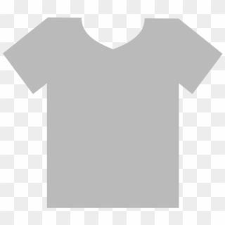 T-shirt Sleeve Polo Shirt Clothing - Grey Shirt Clip Art, HD Png Download