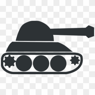 Tank War Weapon Battle Artillery Military - Tank Clipart, HD Png Download