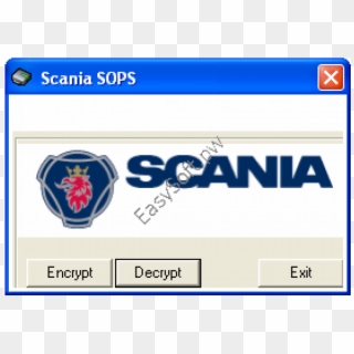 Scania Sops File Encryptor/decryptor Keygen Editor - Scania, HD Png Download