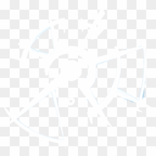Blades 4 Clock Nofill White 156 Kb - Sketch, HD Png Download