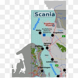 File - Scania - Svg - Roskilde Fjord, HD Png Download