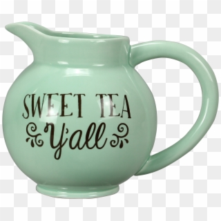 Young's Ceramic Sweet Tea Pitcher, Sweet Tea Y'all - Ceramic, HD Png Download