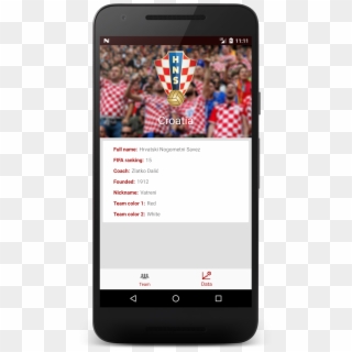 Take A Look At Some Of The App Features - Croatian Football Federation, HD Png Download