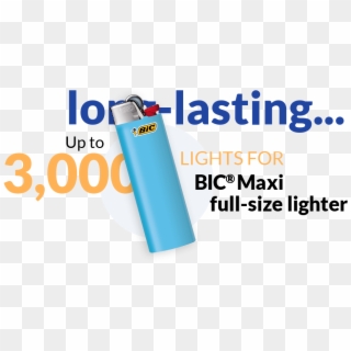 Blue Lighter And Text Up To 3,000 Lights - Electric Blue, HD Png Download