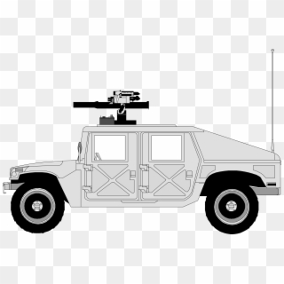 This Free Icons Png Design Of Humvee 02 - Draw A Army Car, Transparent Png