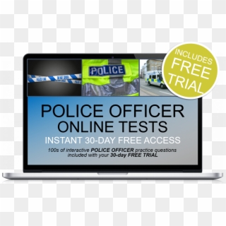 Free Online Interactive Police Practice Tests - M Officer, HD Png Download