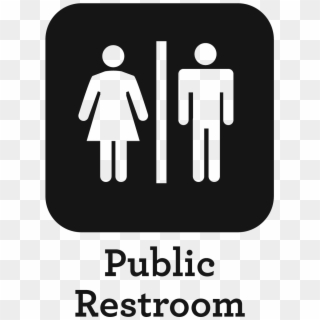Restroom Png - Public Restroom - Restroom Sign, Transparent Png