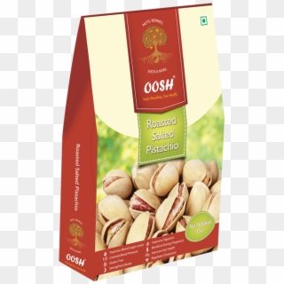 Oosh Roasted Salted Pistachio - Dried Fruit, HD Png Download