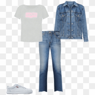 Ex-boyfriend Trucker Jacket - One-piece Garment, HD Png Download