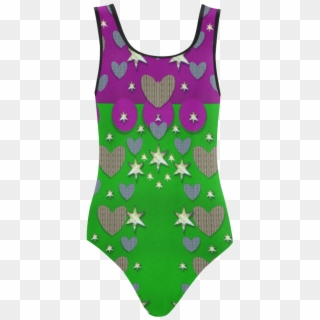 The Brightest Sparkling Stars Is Love Vest One Piece - Maillot, HD Png Download
