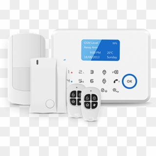 Wireless Diy Self Contained Self Monitoring Burglar - Security Alarm, HD Png Download
