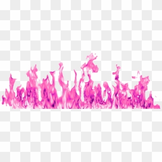 💗transparent Warm And Cool Pink Flames 💜 - Transparent Background Fire Clipart, HD Png Download