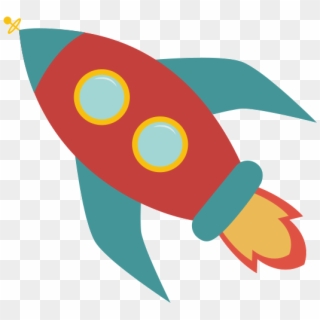Spacecraft Cohete Espacial Espacio - Cohete Dibujo Infantil, HD Png Download