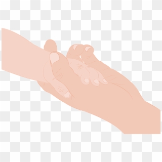 Hands Mother Child Kid Pen Hand - Manos Madre E Hijo Png, Transparent Png