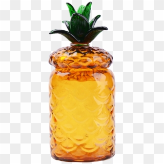 Medium Amber Jar - Pineapple, HD Png Download
