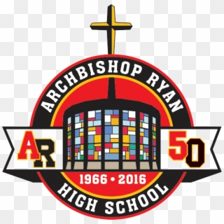 Transparent 50th - Archbishop Ryan Logo, HD Png Download