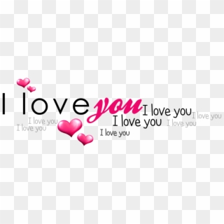 I Love You Designer Text Png - Keep My Hands Off You, Transparent Png