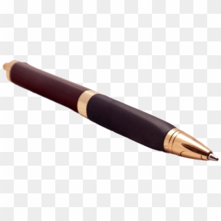Pencil Brown Golden - Brown Pen Png, Transparent Png