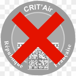 No Crit'air Vignette France - Vignette Crit Air 3, HD Png Download
