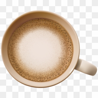 Coffee Transparent Png Clip Art - Coffee Mug Top View Png, Png Download