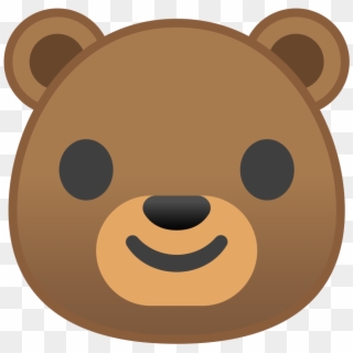 Bear Face Icon - Bear Ico, HD Png Download