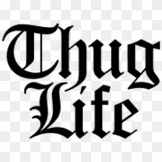Thug Life Clipart Transparent - Thug Life Title Png, Png Download