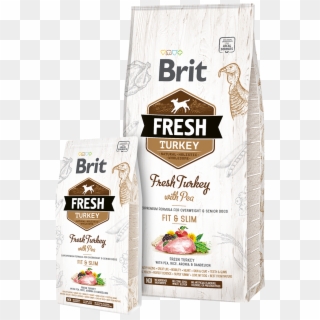 Brit Fresh Turkey With Pea Adult Fit & Slim - Brit Fresh, HD Png Download