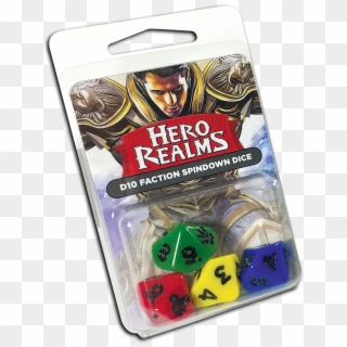 Dice -hero Realms D10 - Hero Realms Promo Cards, HD Png Download