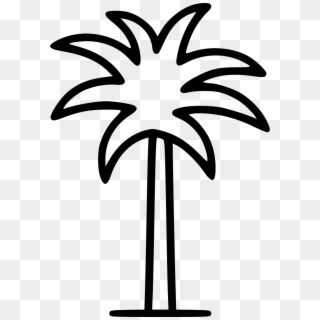 Palm Tree Comments - Palm Tree Png Icon, Transparent Png