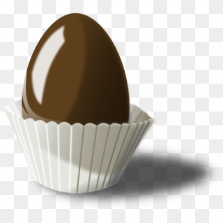 Chocolate Easter Egg Svg Clip Arts 600 X 533 Px, HD Png Download