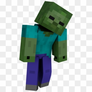Minecraftsuggestions - Zombie Minecraft 3d Png, Transparent Png
