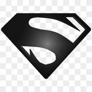 Superman Logo Clipart High Re - Black Superman Logo Png, Transparent Png